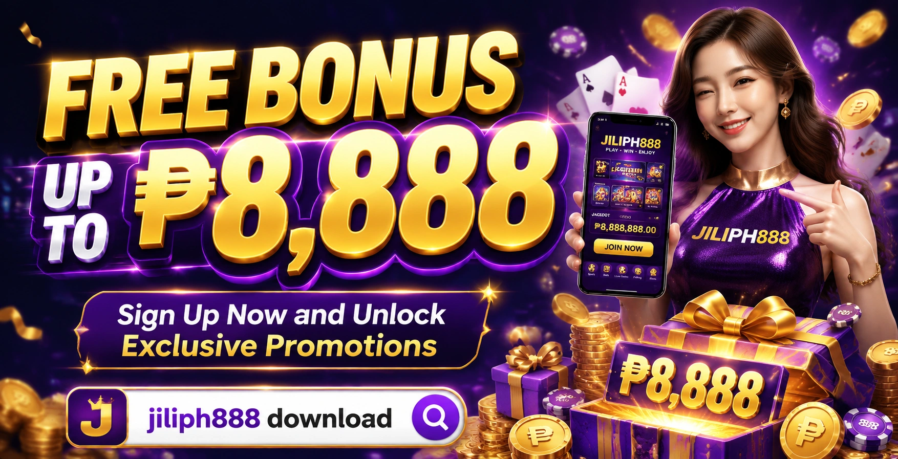 JILIPH888 Plus Philippines gaming visual
